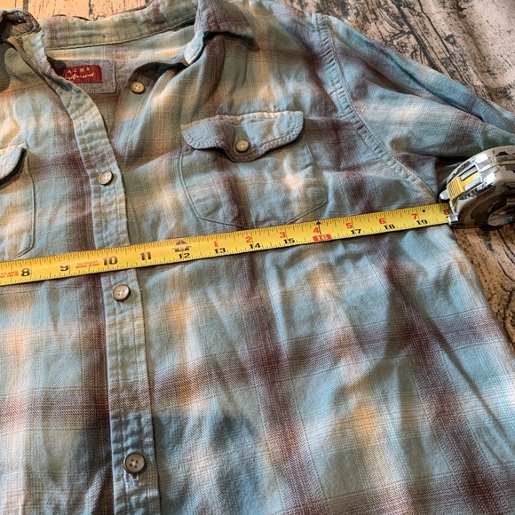 Plaid button up - Picture 4 of 7